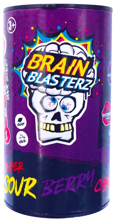 Brain Blasterz Super Sour Berry Candy